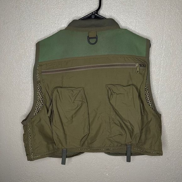 Vintage Orvis Fly Fishing Multiple Pockets Vest Made In USA Medium - Picture 3 of 4